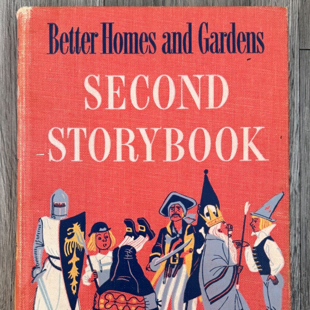 Vintage 1952 Children's Better Homes & Gardens Second Story Book Betty O'Connor